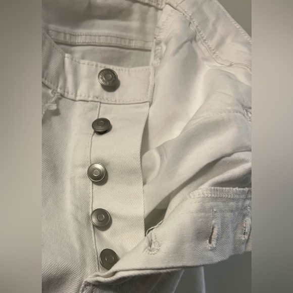 🆕 Wild Fable Women Relaxed White Jeans Casual Fit (Size 17) - Picture 6 of 7